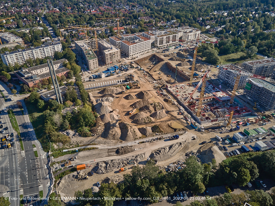 23.09.2022 - Baustelle Alexisquartier und Pandion Verde